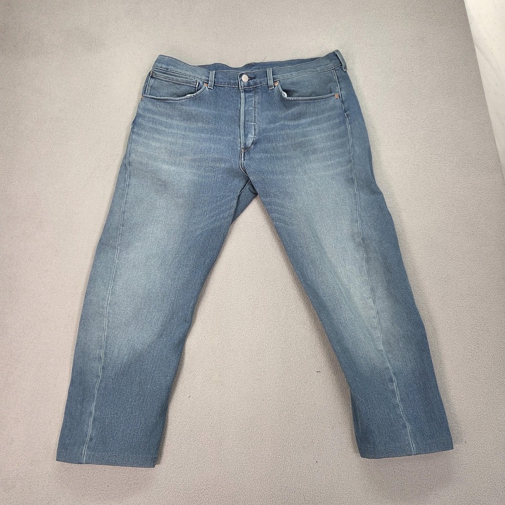 Levis Engineered Jeans Mens Twisted 502 Altered Hem Fits 36x25